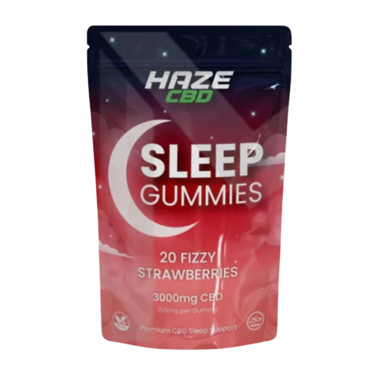 Fizzy STRAWBERRIES CBD Gummies 3000mg