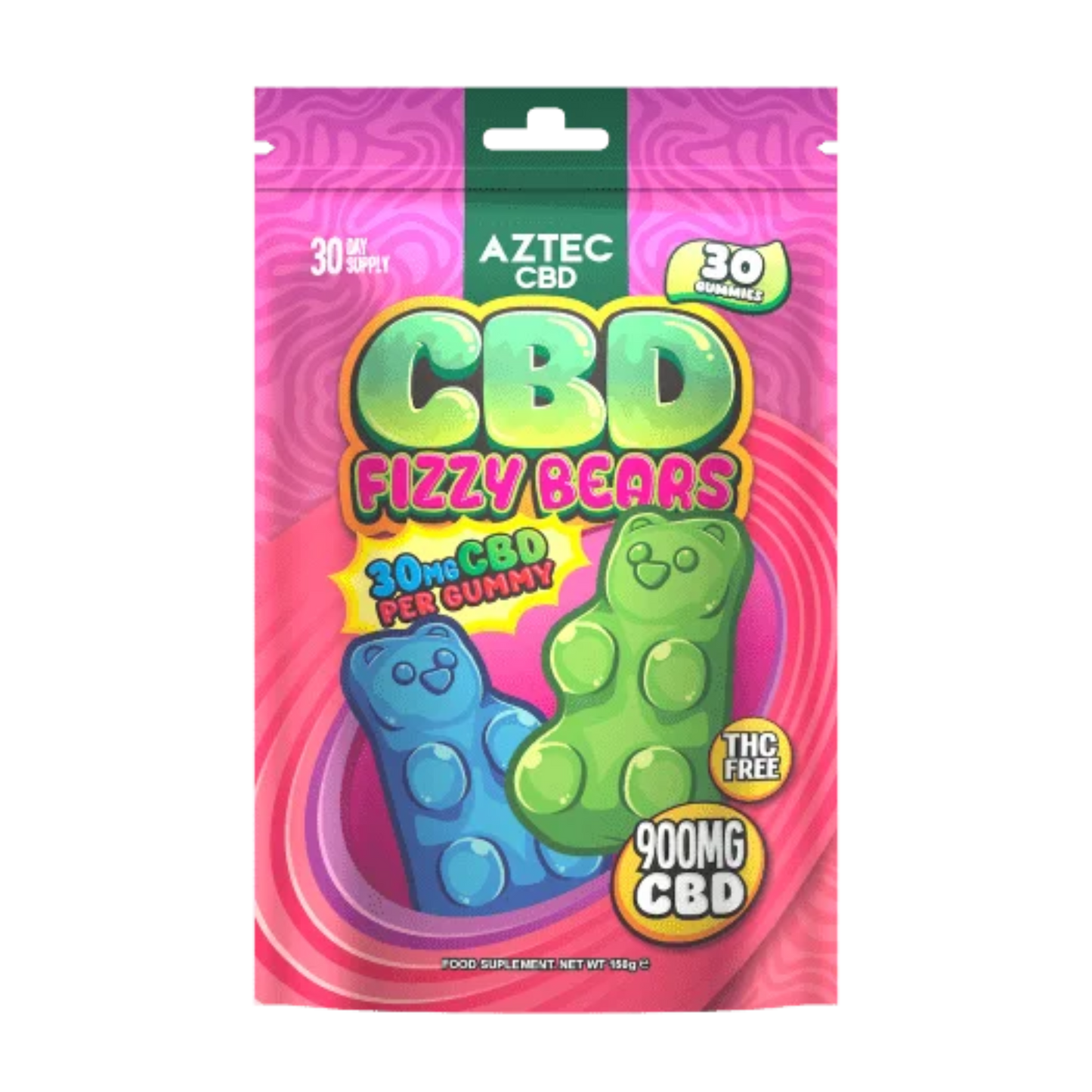 CBD Fizzy Bears Gummies