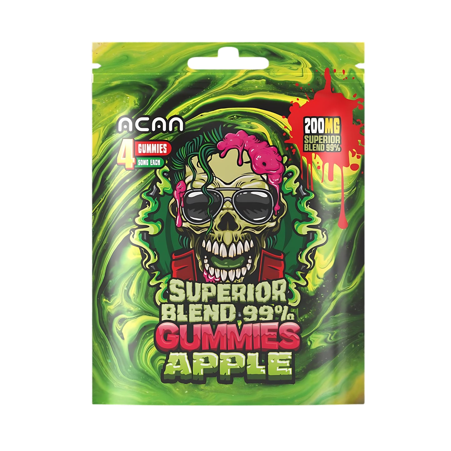 Apple 200MG Gummies