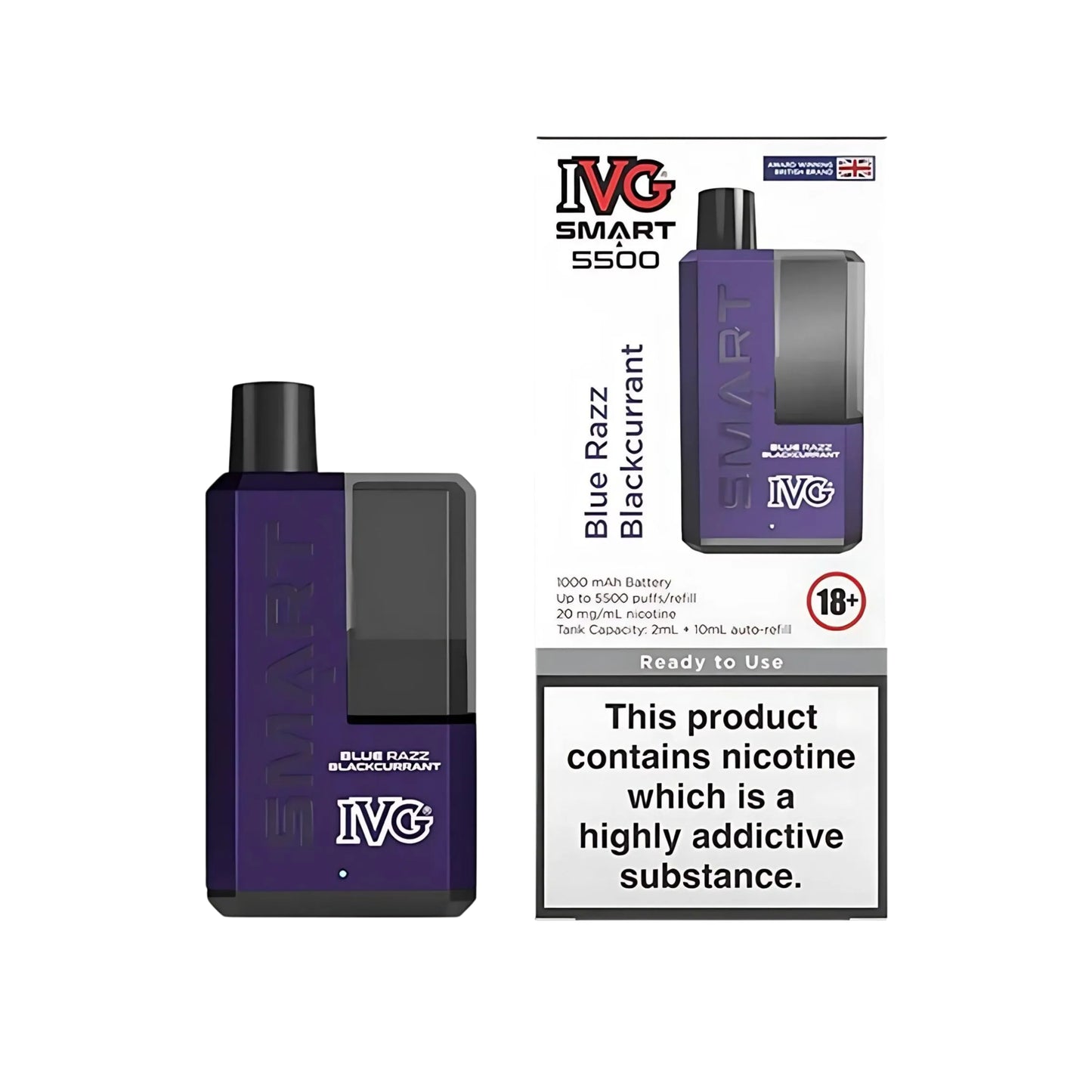 Blue Razz Blackcurrant