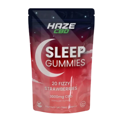 Fizzy STRAWBERRIES CBD Gummies 3000mg