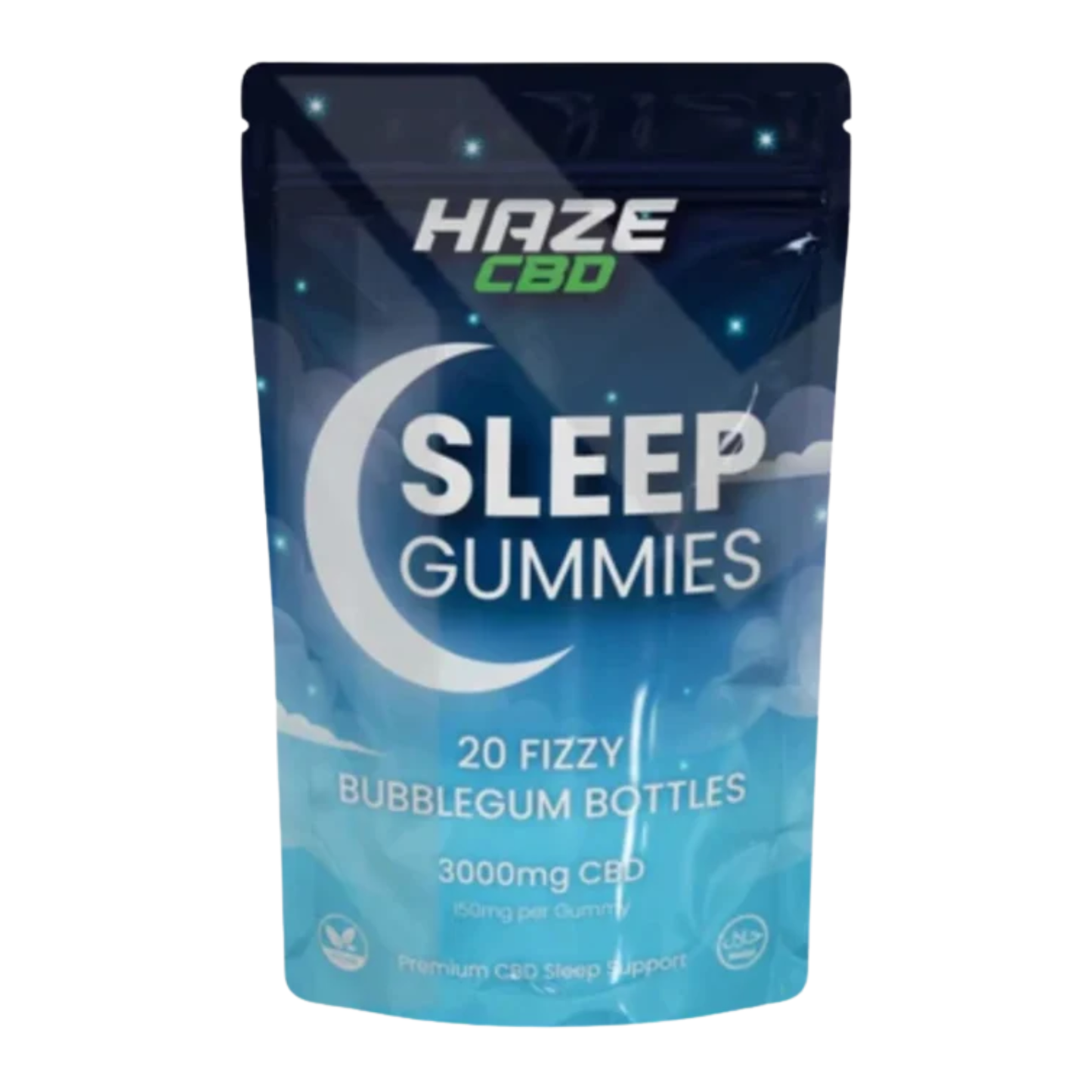 Fizzy BUBBLEGUM BOTTLES CBD Gummies 3000mg