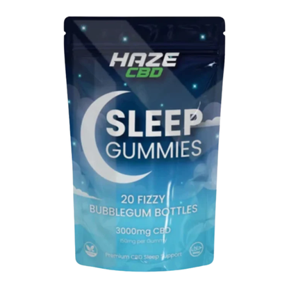 Fizzy BUBBLEGUM BOTTLES CBD Gummies 3000mg