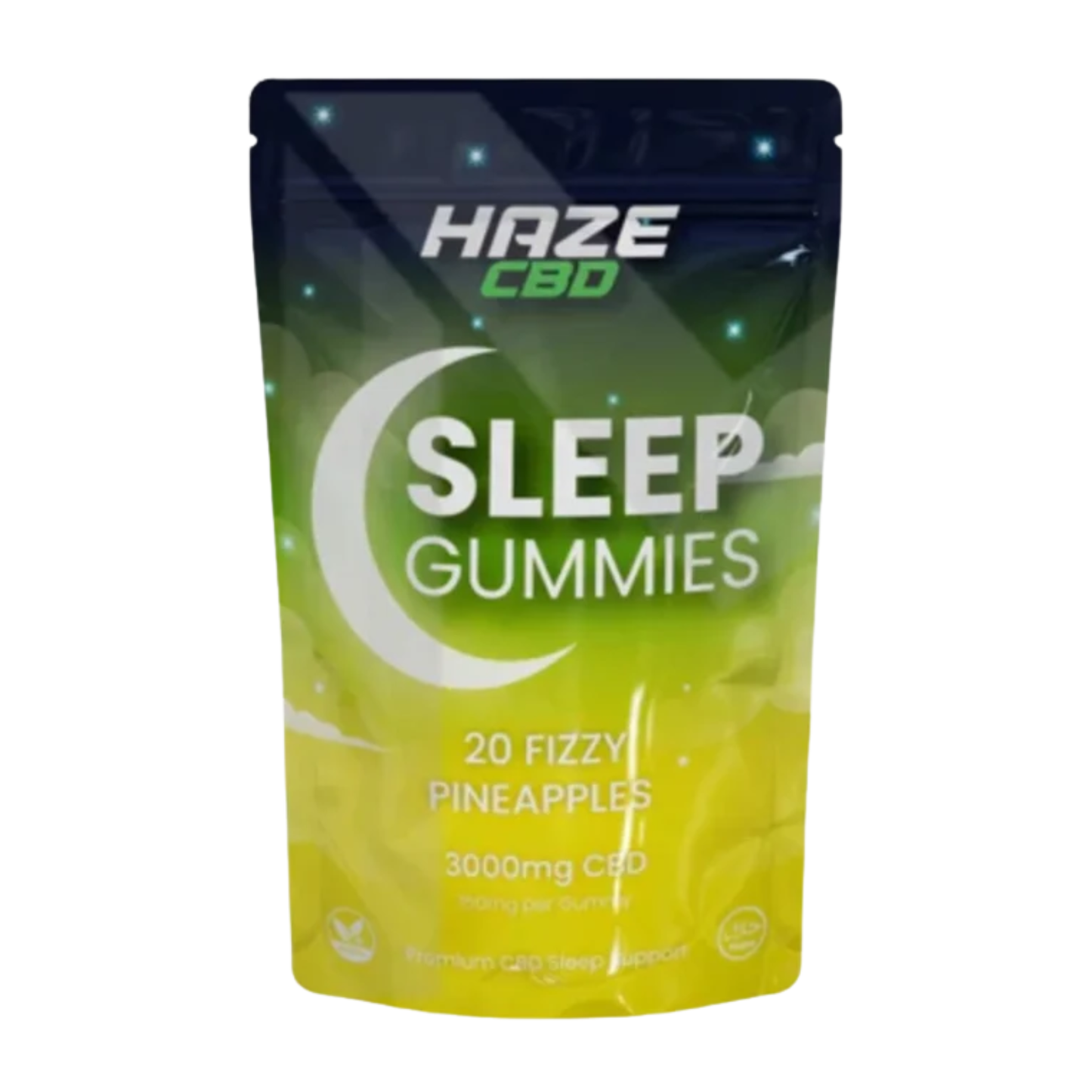 Fizzy PINEAPPLES CBD Gummies 3000mg