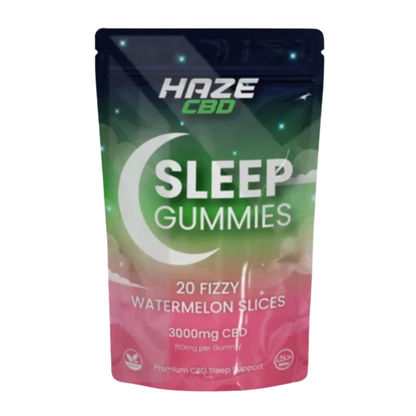 Fizzy Watermelon Slice CBD Gummies 3000mg