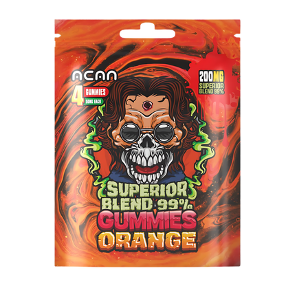 Orange 200MG Gummies