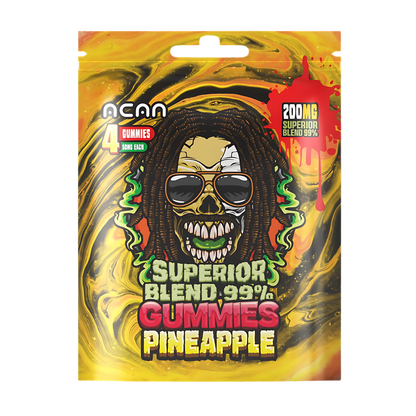 Pineapple 200MG Gummies